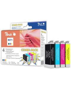 PEACH kompatibilní cartridge Epson T0715 CombiPack Plus