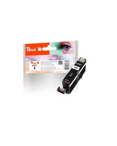 PEACH kompatibilní cartridge Canon CLI-521BK, Blac, 9 ml
