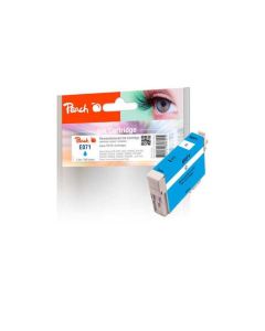 PEACH kompatibilní cartridge Epson T0712, cyan, 7,2 ml