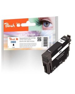 PEACH kompatibilní cartridge Epson No 603, black, 4,8 ml 