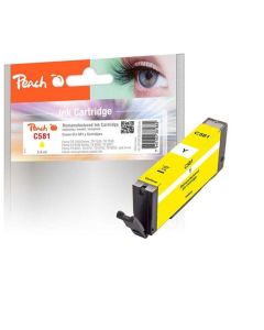 PEACH kompatibilní cartridge Canon CLI-581, yellow, 5,6 ml