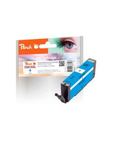 PEACH kompatibilní cartridge Canon CLI-581XXL, 1995C001, cyan, 12 ml