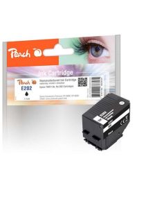 PEACH kompatibilní cartridge Epson No 202, T02E1, black, 7,1 ml