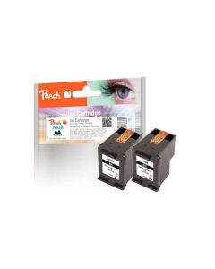 PEACH kompatibilní cartridge HP CB331E, No 338*2 TwinPack, 2x black