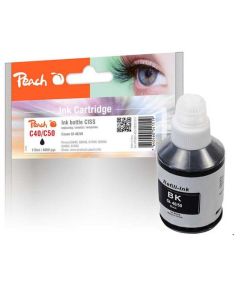 PEACH kompatibilní cartridge Canon GI-40/50, black, 170ml
