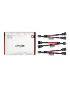 Noctua NA-SYC1 chromax.red - sada 3 ks, červená