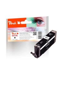 PEACH kompatibilní cartridge Canon CLI-571XLB, black, 11 ml