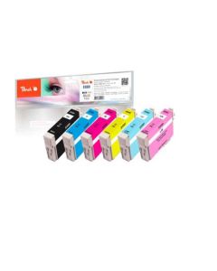 PEACH kompatibilní cartridge Epson T0807 MultiPack, 6x8,2 ml