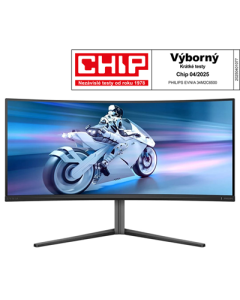 Philips Evnia/34M2C6500/00/34"/QD-OLED/3440x1440/175Hz/0,03ms/Gray/3R