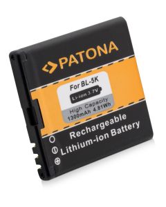 PATONA baterie pro mobilní telefon Nokia BL-5K 1300mAh 3,7V Li-Ion