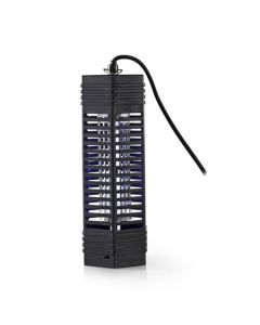 Nedis INKI110CBK6 - Elektrický Lapač Hmyzu | 6 W | Typ žárovky: F6T5 / BL | Efektivní rozsah: 50 m2 | Černá