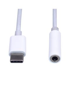 PremiumCord Převodník USB-C na audio konektor jack 3,5mm female 10cm