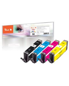 PEACH kompatibilní cartridge Canon Canon CLI-551, MultiPack