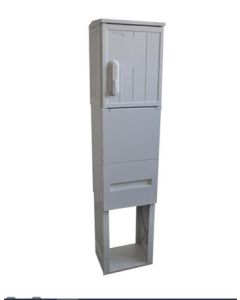 OPTIX Venkovní Optický pilířový rozvaděč (sloupek) 300x1320x250mm, IP44, spodní deska a podstavce