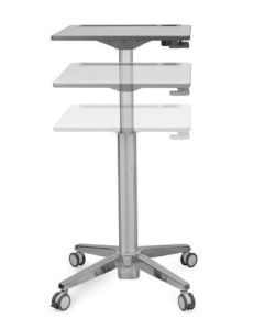 ERGOTRON LearnFit® Sit-Stand DeskMobile Student Desk, pracovní pojízdný stolek, k sezení i stání