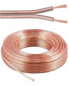 PremiumCord Kabely na propojení reprosoustav 99,9% měď 2x2,5mm2 25m
