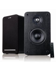 FENDA F&D repro R40BT/ 2.0/ 60W/ dřevěné/ černé/ BT4.2/ USB/ optický vstup/ dálkové ovládání