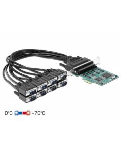 Delock PCI Express Karta na 8 x Sériový RS-232