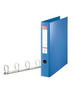 Esselte plast. kroužk. pořadač VIVIDA, 4DR/40mm, hřbet 60 mm, modrá