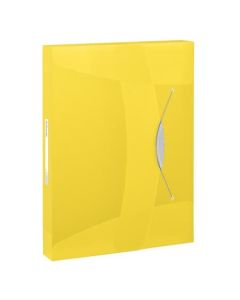 Esselte box na dokumenty VIVIDA, 40 mm, žlutá