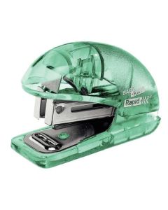 Rapid mini sešívačka Colour´Ice F4, 10 listů, blistr, ledově zelená