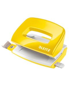 LEITZ Mini děrovačka NeXXt 5060, žlutá