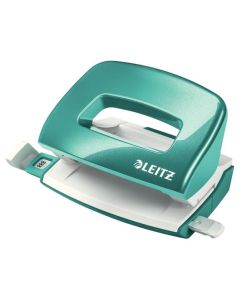 LEITZ Mini děrovačka  NeXXt 5060, ledově modrá