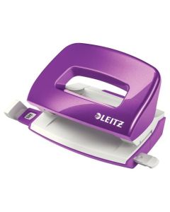 LEITZ Mini děrovačka  NeXXt 5060, purpurová
