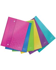 Pouzdro s druky Leitz WOW A4,mix, 6 ks