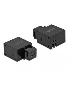 Delock Keystone Modul s nabíjecím portem USB C, 2.1 A, černá