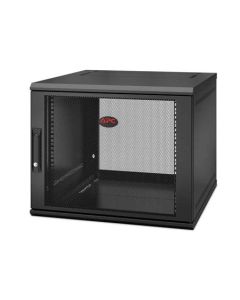 APC Skříň APC NetShelter WX 9U pro montáž na stěnu s jedním závěsem, hloubka 600 mm