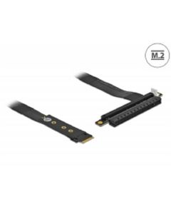 Delock Adaptér M.2 klíč M na PCIe x16 NVMe s kabelem délky 20 cm
