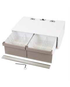 ERGOTRON CareFit™ Pro Double Tall Drawer, dodatečný vysoký šuplík k vozíku Carefit