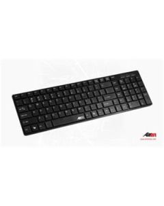 AIREN AiBoard Slim/Drátová USB/CZ layout/Černá
