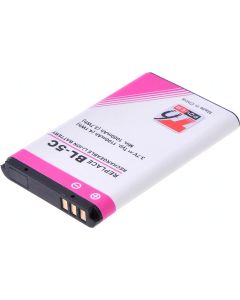 Baterie T6 Power pro Nokia 6300, 6600, 5100, 1100, 3650, 6230, C1-01, C2-01, 1100mAh, 4,1Wh, Li-ion