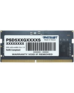 PATRIOT Signature Line 12GB DDR5 5600MT/s / SO-DIMM / CL46 / 1,1V