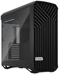 Fractal Design Torrent Black TG Light Tint / Big Tower / průhledná bočnice / bez zdroje / černá