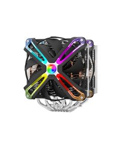 Zalman chladič CPU CNPS20X / 2x 140mm RGB ventilátor / heatpipe / PWM / výška 170mm / pro AMD i Intel