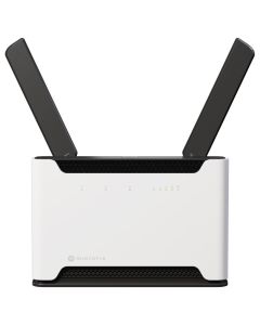 MikroTik Chateau LTE18 ax, 4x GLAN, 1x 2,5 GLAN, 2.4+5GHz, 802.11a/b/g/n/ac/ax, LTE 18, USB 3.0,  L4, indoor