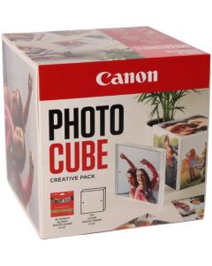 Canon fotopapír  PP-201  5x5 (PP-201 40listů) + Acrylic Photo Frame pink