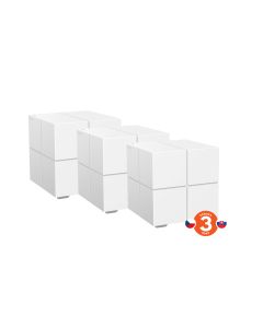 Tenda Nova MW6 (3-pack) WiFi AC1200 Mesh Gigabit system, MU-MIMO, 6x GLAN/GWAN, SMART CZ aplikace