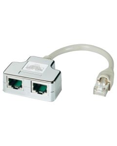 DATACOM "Y" adaptér UTP CAT5E PC / PC+PC