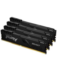 KINGSTON FURY Beast Black 64GB DDR4 3600MT/s / CL18 / DIMM KIT 4x 16GB