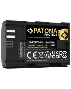 PATONA baterie pro foto Canon LP-E6P/LP-E6NH 2600mAh 6A Li-Ion Protect EOS R5 Mark II 8K