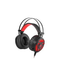 Herní sluchátka s mikrofonem Genesis Neon 360, Stereo, Vibrace, červené podsvícení