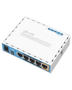 MikroTik RouterBOARD RB951Ui-2nD, hAP,CPU 650MHz, 5x LAN, 2.4Ghz 802.11b/g/n, USB, 1x PoE out,  L4