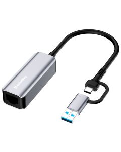 Colorway Adaptér USB-C nebo USB-A na RJ45/ 18cm