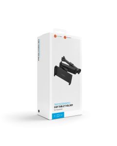 Univerzální držák pro tablety FIXED Tab Passenger 2 s uchycením do opěrky hlavy a s nastavitelným ramenem, černý