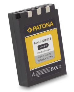 PATONA baterie pro foto Olympus Li-12B / Li-10B 900mAh