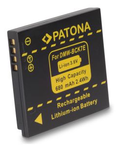 PATONA baterie pro foto Panasonic DMW-BCK7E 680mAh